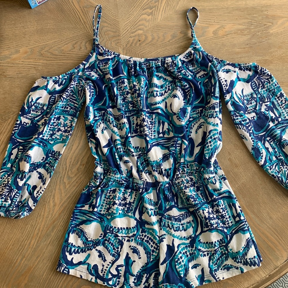 Lily girls romper